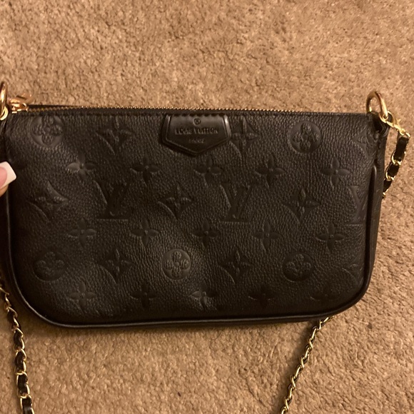 Louis Vuitton Black Monogram Clutch - Picture 1 of 4